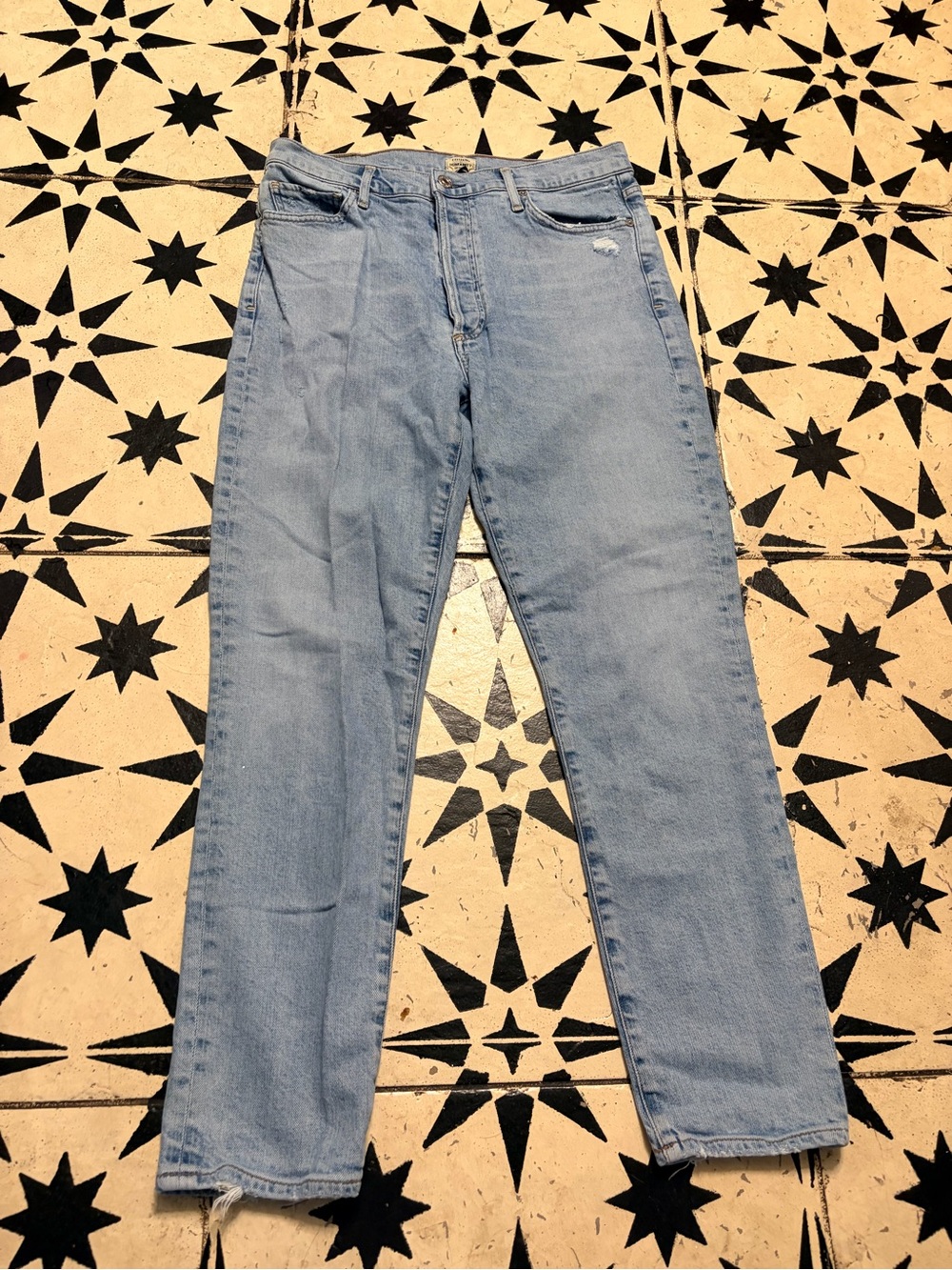 citizens of humanity high rise slim ankle jean